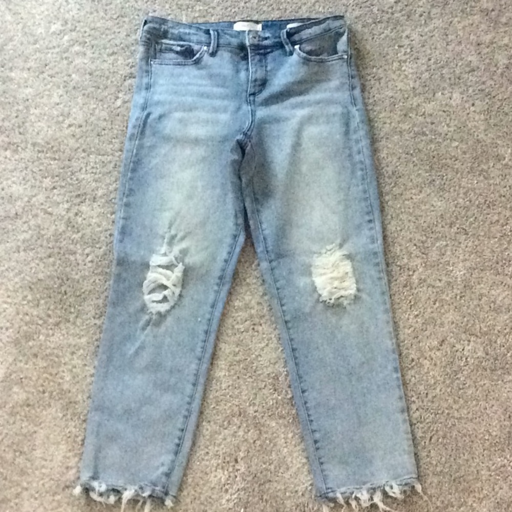 Jessica Simpson Arrow Straight Ankle Jean Size 28